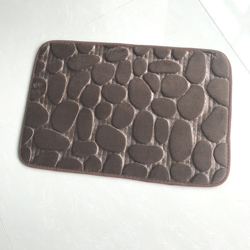 Pebble Stone Bathroom Carpet